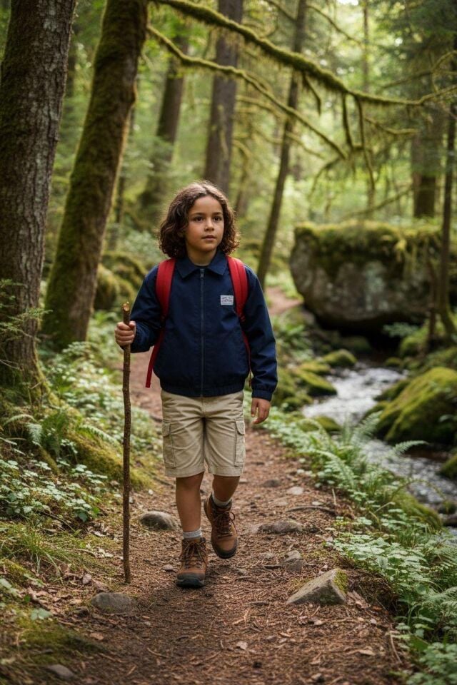 Erkek Çocuk Gabardin Ceket - Lacivert