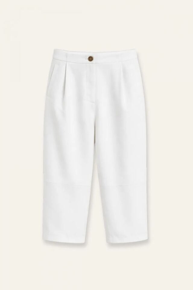 Erkek Çocuk Baggy Pantolon - Beyaz