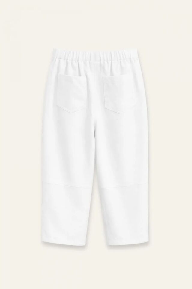 Erkek Çocuk Baggy Pantolon - Beyaz